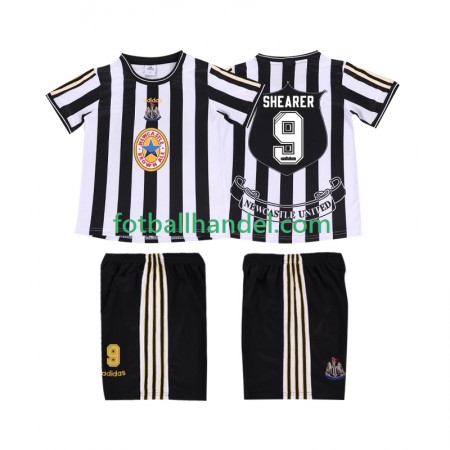 Barn Fotballdrakter Newcastle United SHEARER 9 1999 Hjemme Retro 1997 Kortermet